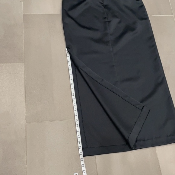 Lafayette 148NY black pencil midi/maxi skirt 40" - Picture 10 of 16